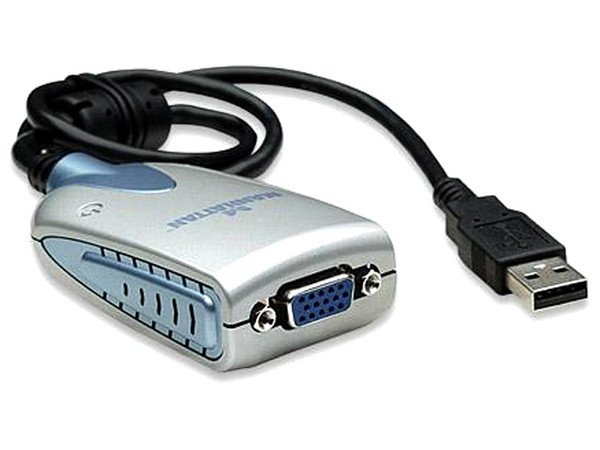 Convertidor USB 2.0 a VGA (Soporta resoluciones de hasta 1600 x 1200)