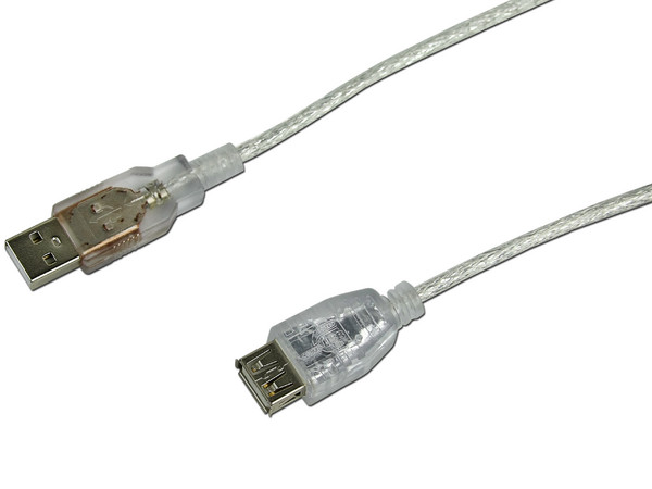 Extensión de cable USB 2.0, 3m, entrada A(m) A(h)