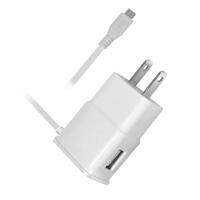 CARGADOR DE PARED CON ENTRADA MICRO USB CON UN PUERTO USB Y SALIDA DE UN AMPERE A/C-MOTV81USB