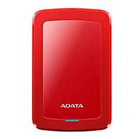 Disco duro externo ADATA HV300 de 1 TB, USB 3.1. Color Rojo.